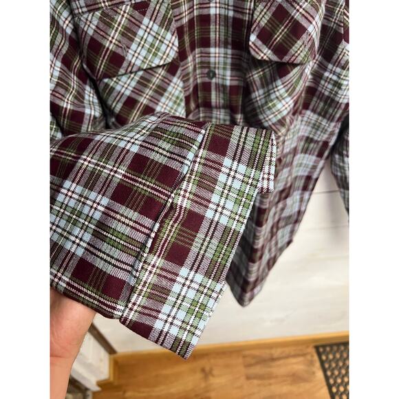 Vintage Montgomery Ward "The Woodsman" Insulated Jacket Flannel, Men's Size L - Picture 4 of 5